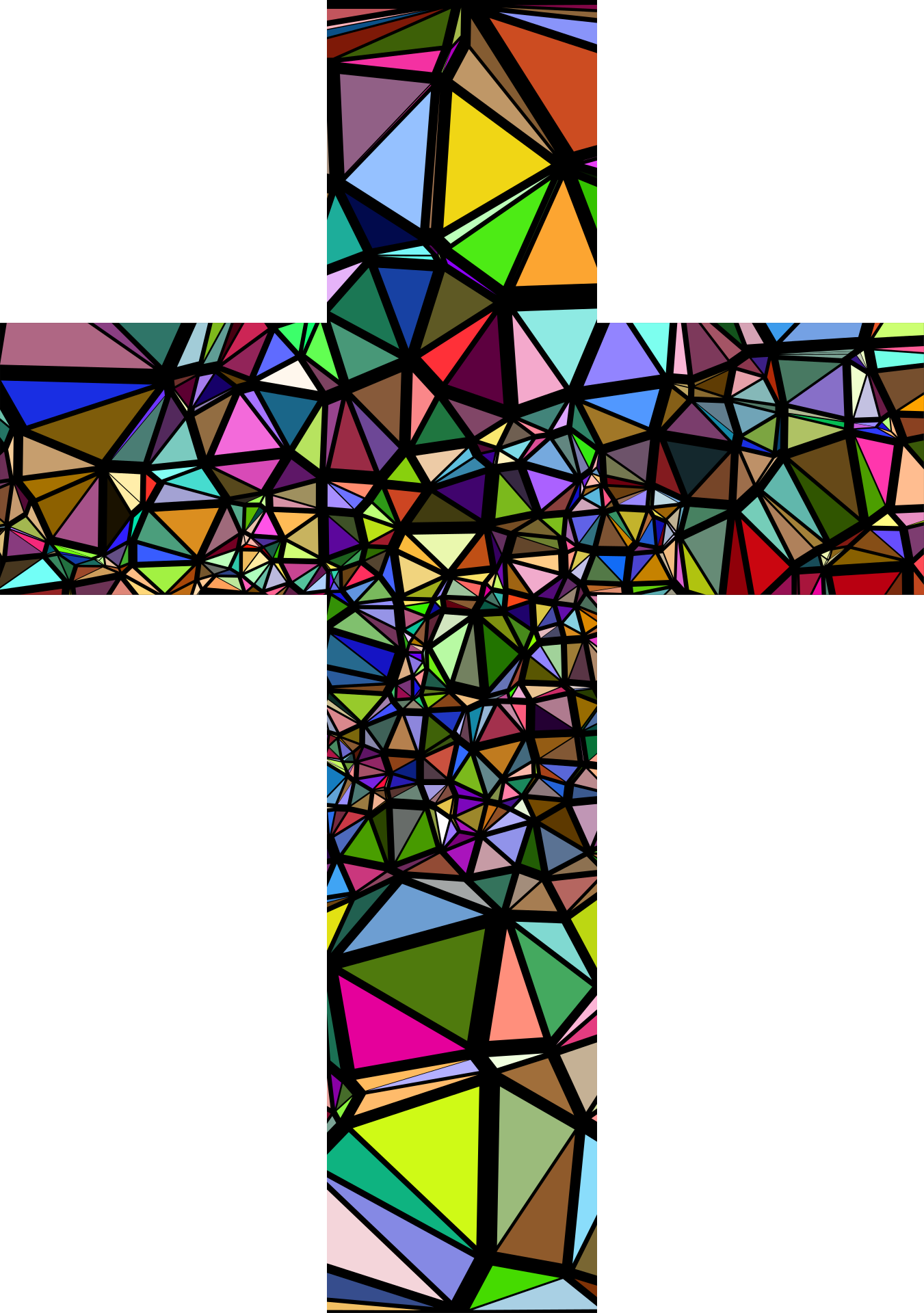 Abstract cross